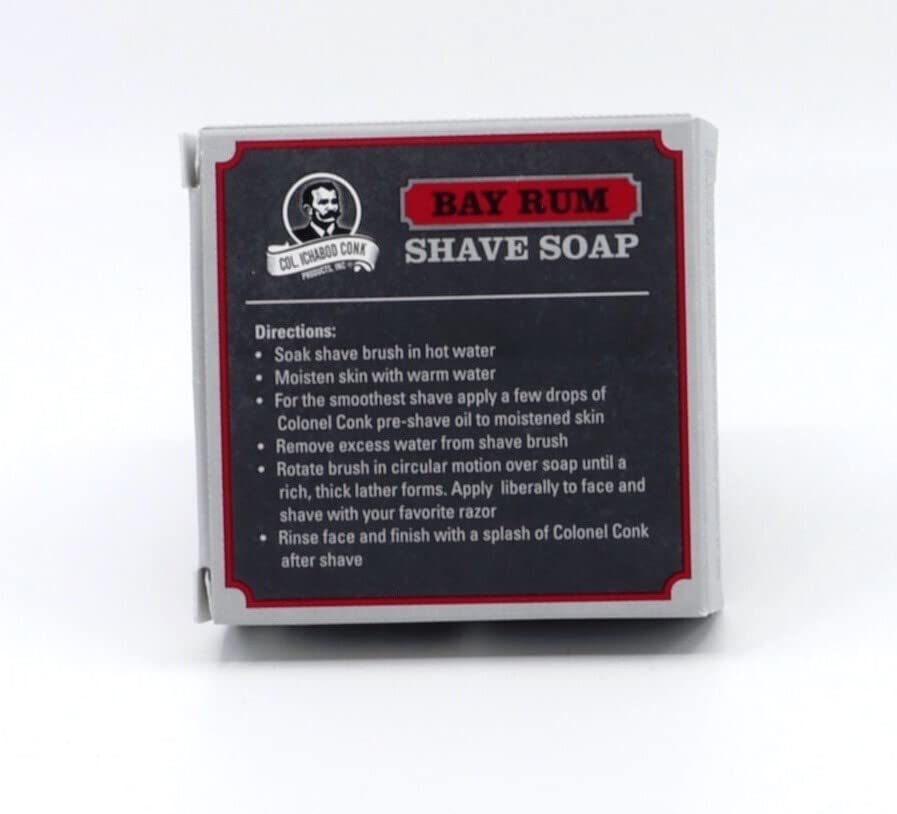 Col Conk Glycerin Shave Soap - Bay Rum Beauty and Personal Care Col Conk
