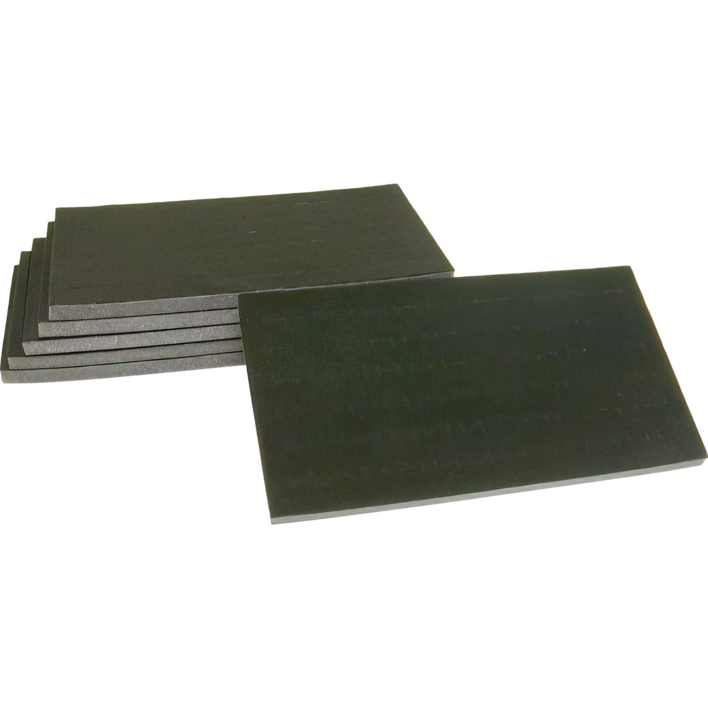 6 72 Slot Black Jewelry Travel Ring Inserts Display Pads