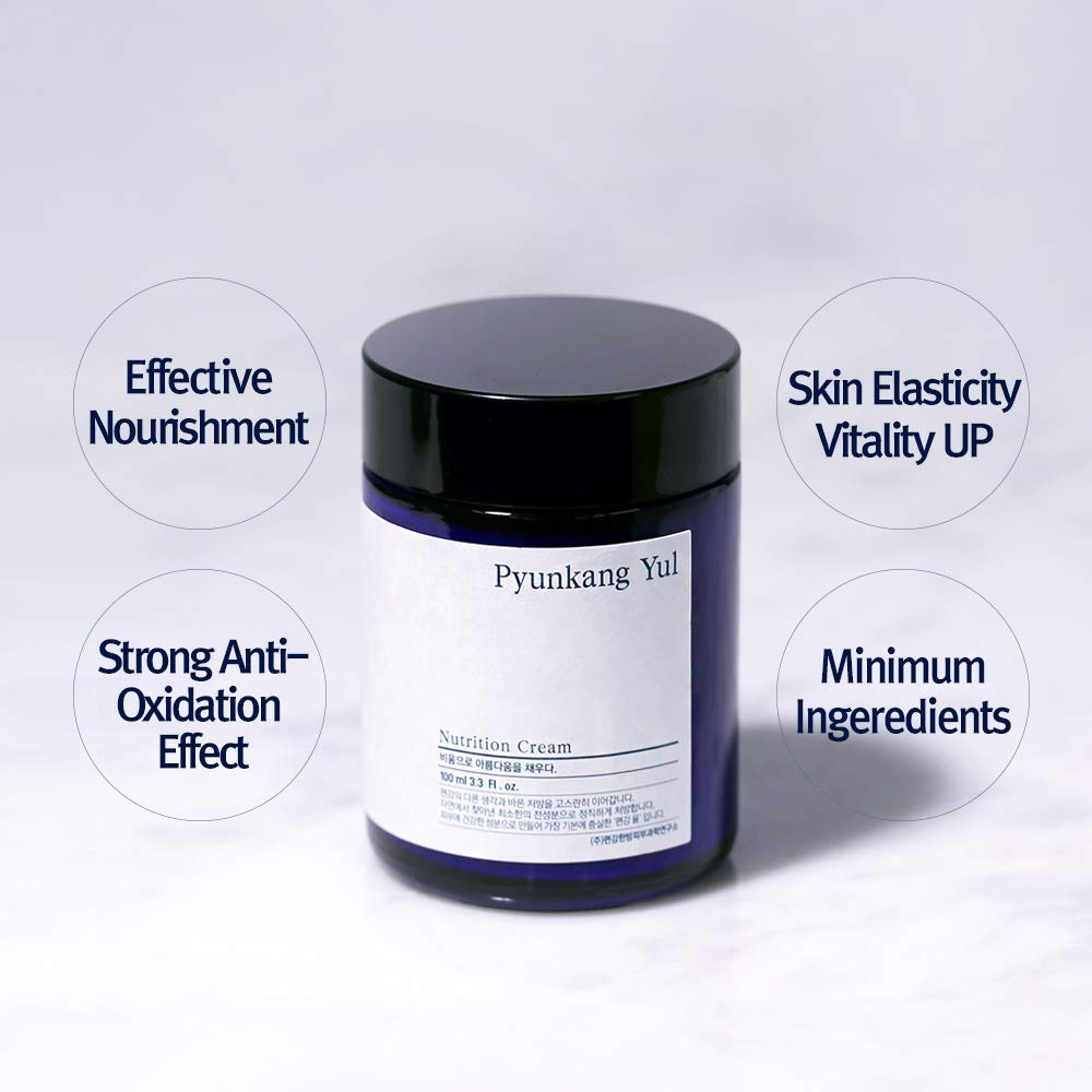 PYUNKANG YUL Nutrition Cream - Korean Skin Care Face Cream - Facial Moisturizer for Dry and Combination Skin Types - Healthy Natural Ingredients Shea