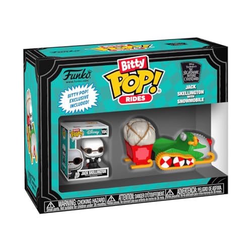 Funko Pop! Bitty Ride: The Nightmare Before Christmas - Jack with Snowmobile