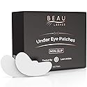 100 Pairs Under Eye Pads for Lash Extensions - Lint Free Hydrogel Eye Patches with Vitamin C & Moisturizing Aloe Vera for Eyelash Extension & Lash