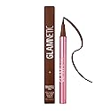Glamnetic Felt Tip Magnetic Eyeliner Pen - Brown 0.025 fl oz | Brown Smudgeproof & Waterproof Eyeliner Pen, All-Day Hold for Magnetic Eyelashes