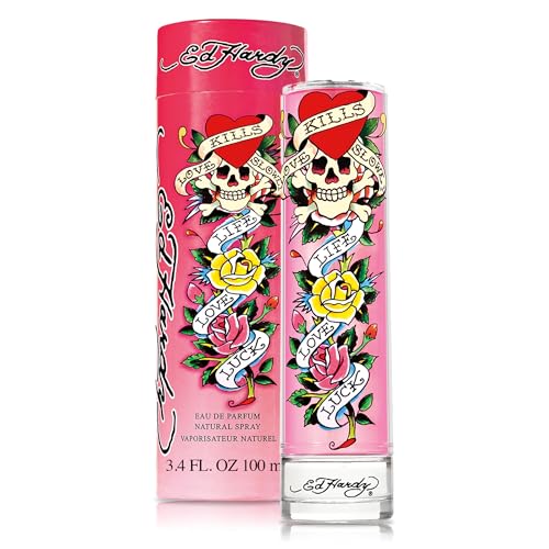 Christian Audigier Ed Hardy Perfume for Women, 3.4 fl. oz. EDP Spray