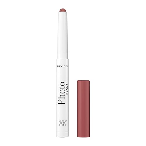 REVLON PhotoReady Blur Liner, Soft Matte Lip Makeup to Overline for Instant Natural, Fuller-Looking Lips, 001 Dewy, 0.05 oz
