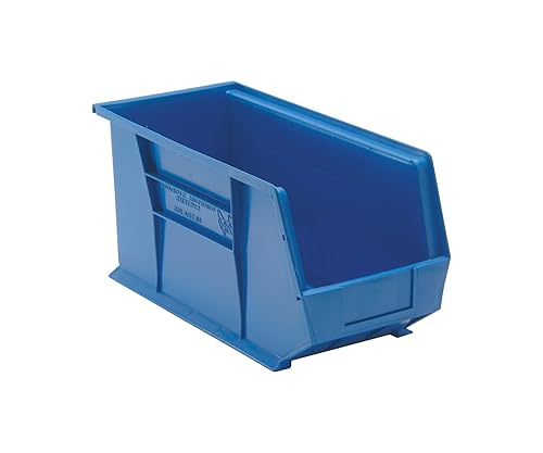 Quantum Storage QUS265 Ultra Stack and Hang Bins - 18" x 8-1/4" x 9" - 6 Pack