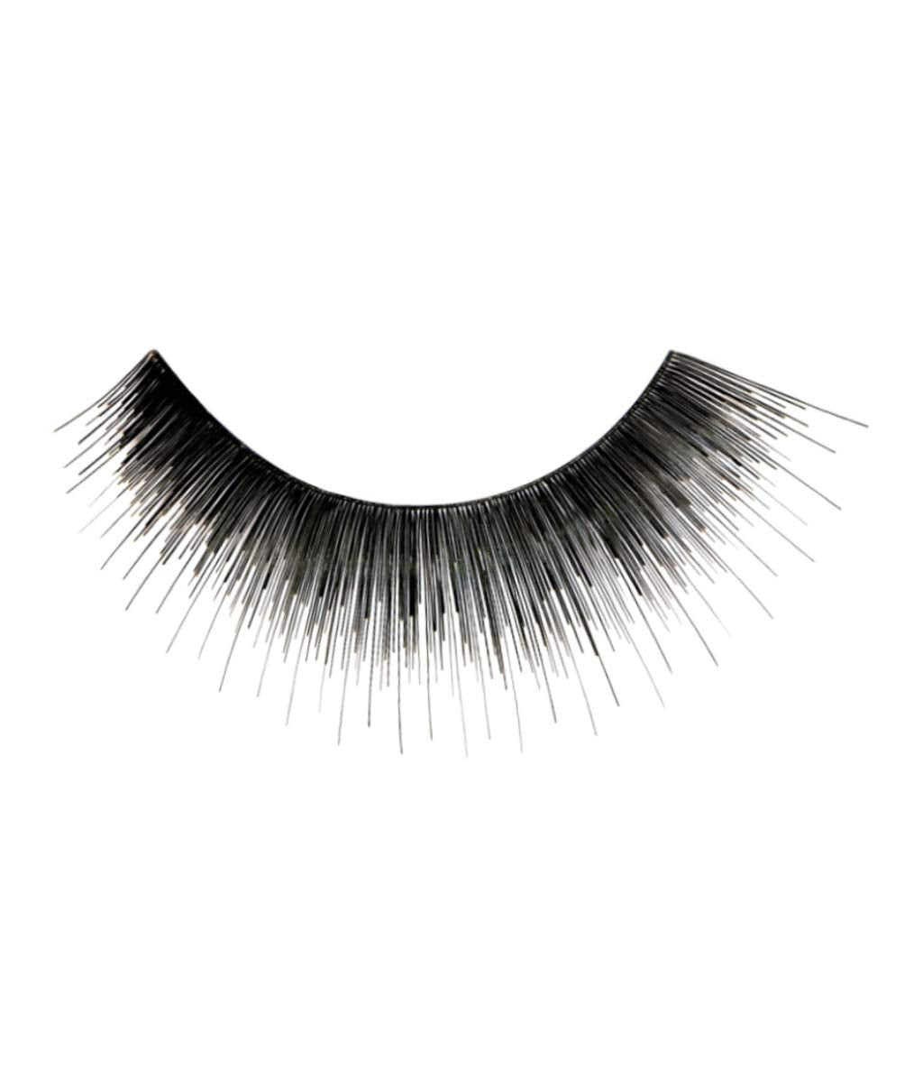 Red Cherry #76 False Eyelashes, Black (Pack of 6)