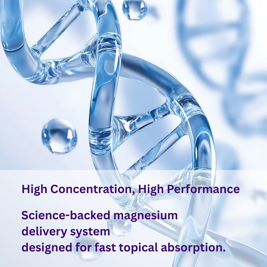 nfuse Magnesium Lotion - 225 mg USP Magnesium Chloride, Lavender Essential Oils, Fast Absorbing, Calming, Stress Relief & Muscle Relaxation - Natural