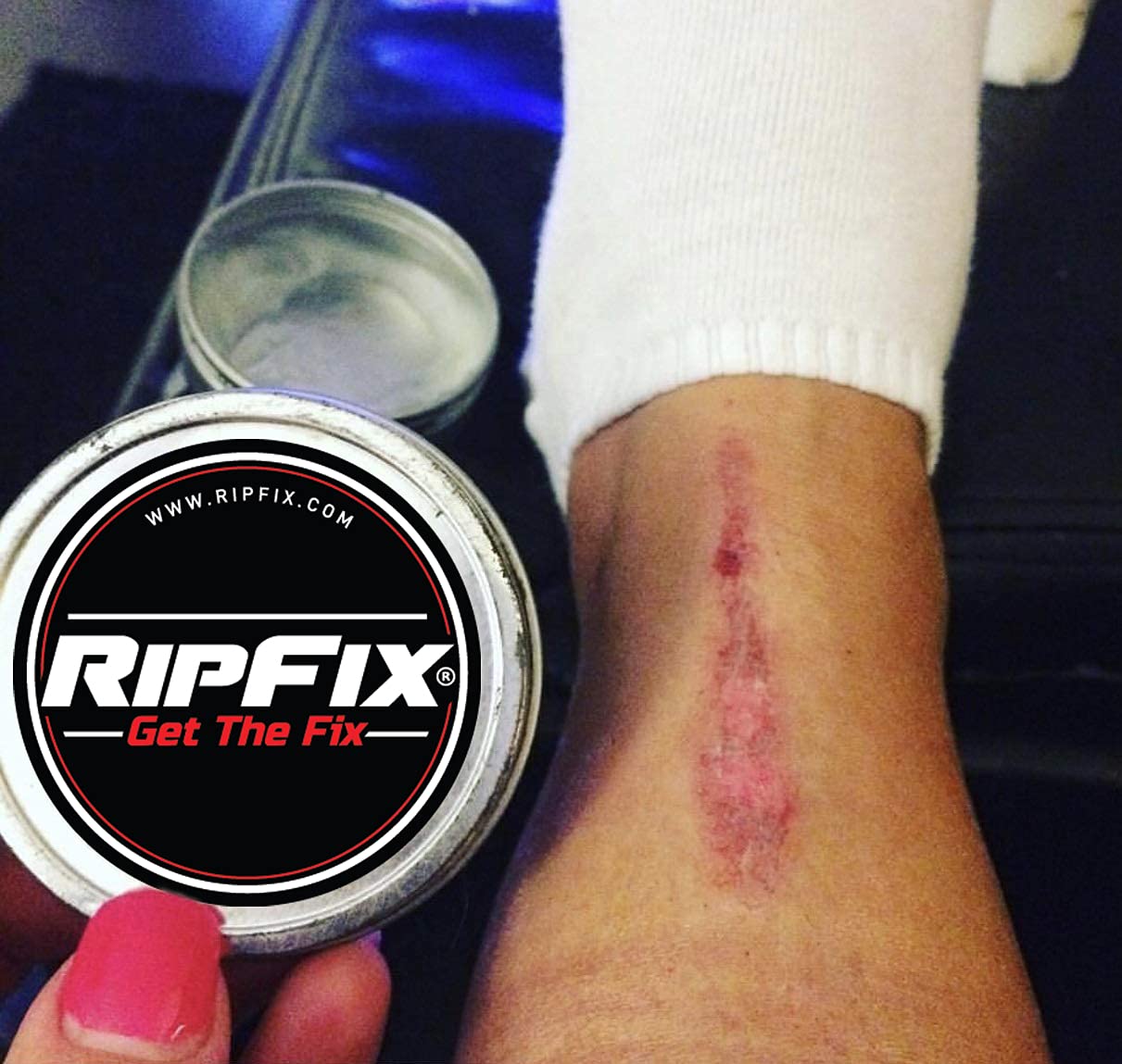 RipFix Hand Repair Balm for Dry Cracked Hands, Hand Salve for Gymnastics and Rock Climbers, Rip Fix Climbing Salve for Men and Women, Premium Gymnast