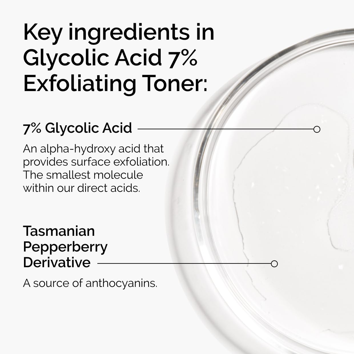 The Ordinary Glycolic Acid 7% Exfoliating Toner, Brightening and Smoothing Daily Toner for More Even-Looking Skin Tone, 8.1 Fl Oz Beauty and Personal Care The Ordinary