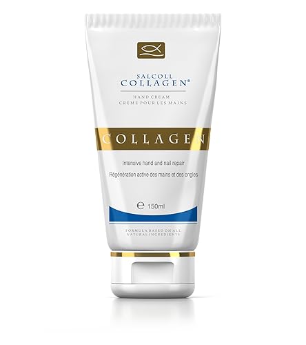 Pure Bioactive Anti-Aging Collagen Repair Hand Cream - Hypoallergenic Moisturizing Lotion, Dry Skin Relief, All Skin Types, 150 ml