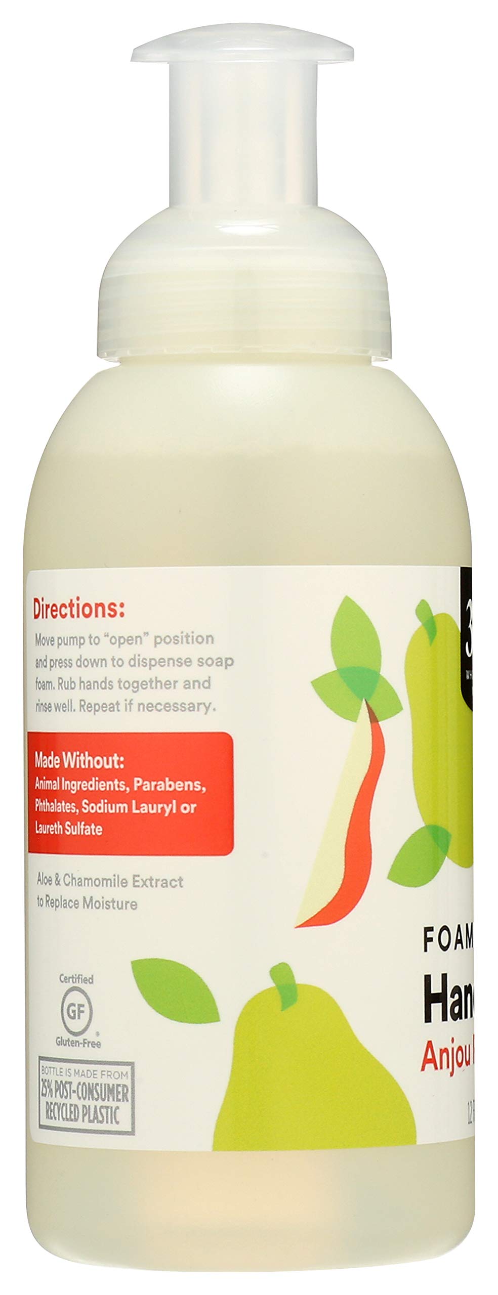 365 by Whole Foods Market, Hand Soap Foaming Anjou Pear, 12 Fl Oz (Pack of 2) Beauty and Personal Care 365 by Whole Foods Market
