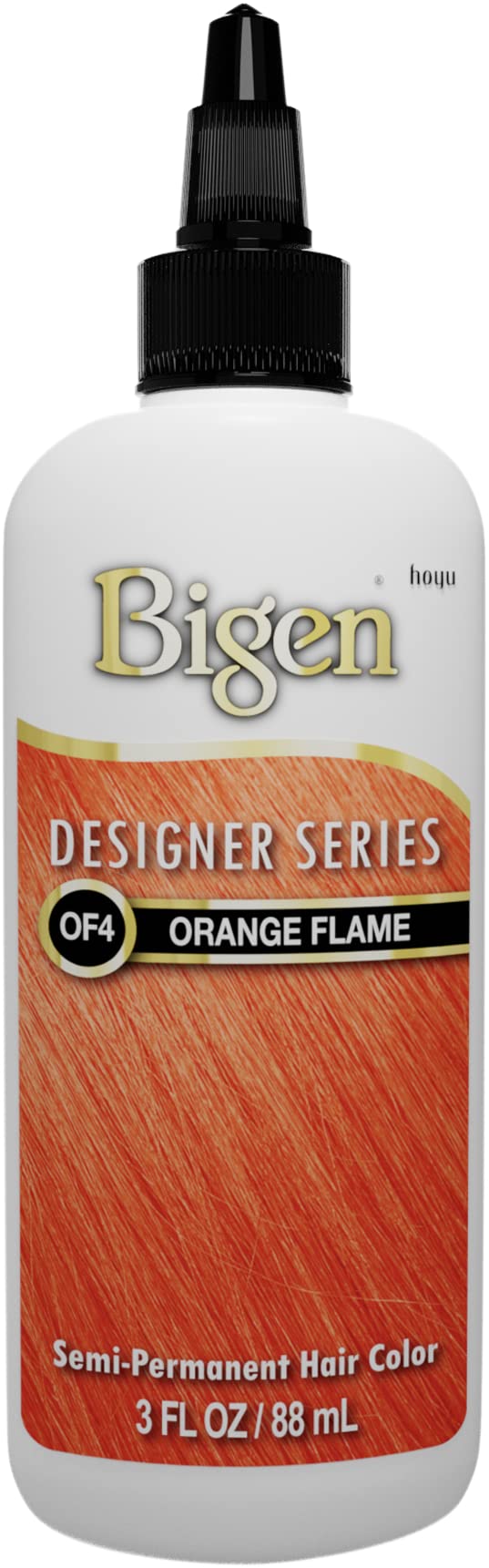 Bigen OF4 Orange Flame Designer Series Semi-Permanent Hair Color (pack of 3)