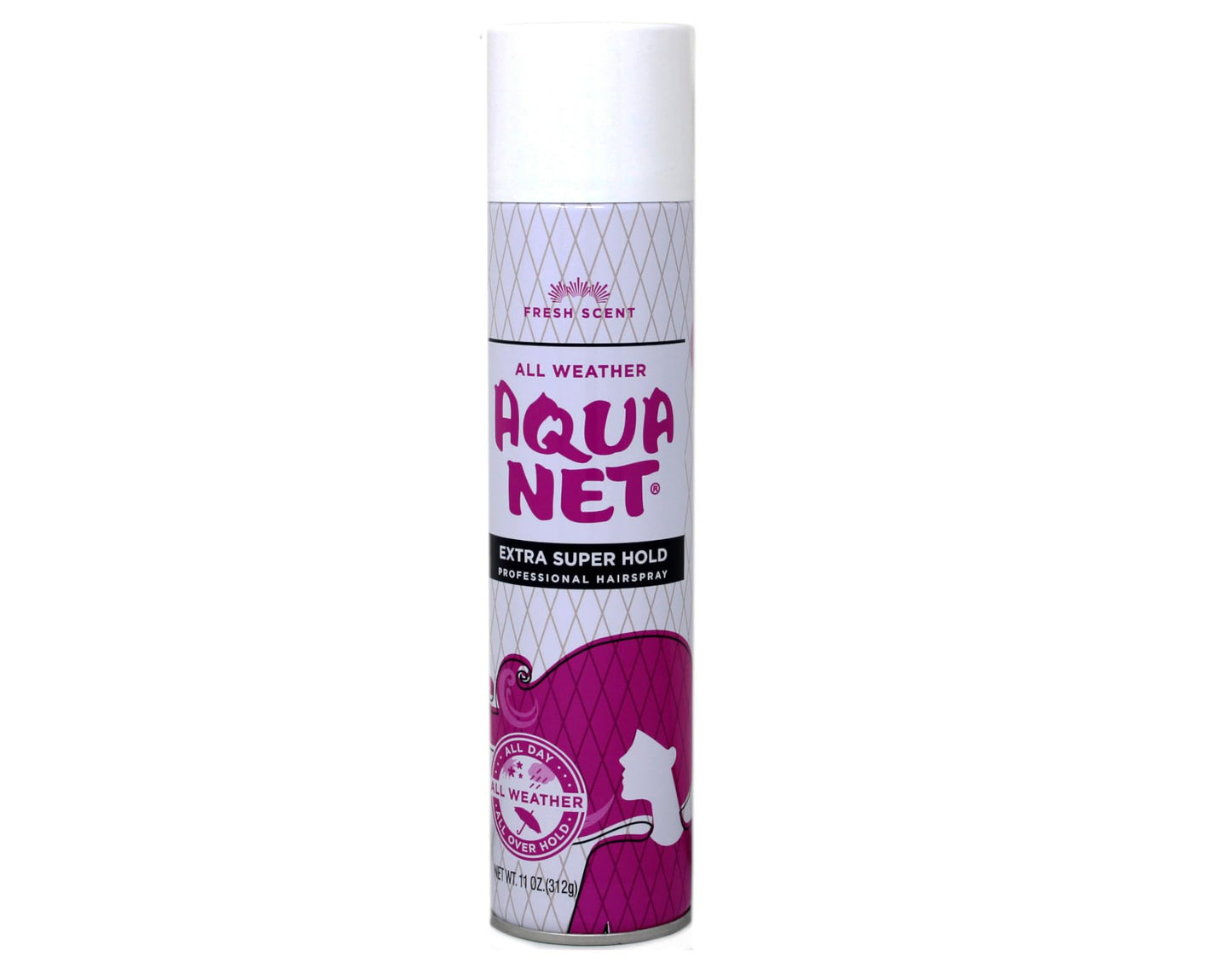 Aqua Net Professional Hair Spray Extra Super Hold 3 Fresh Scent, 11 Oz (Pack of 6)