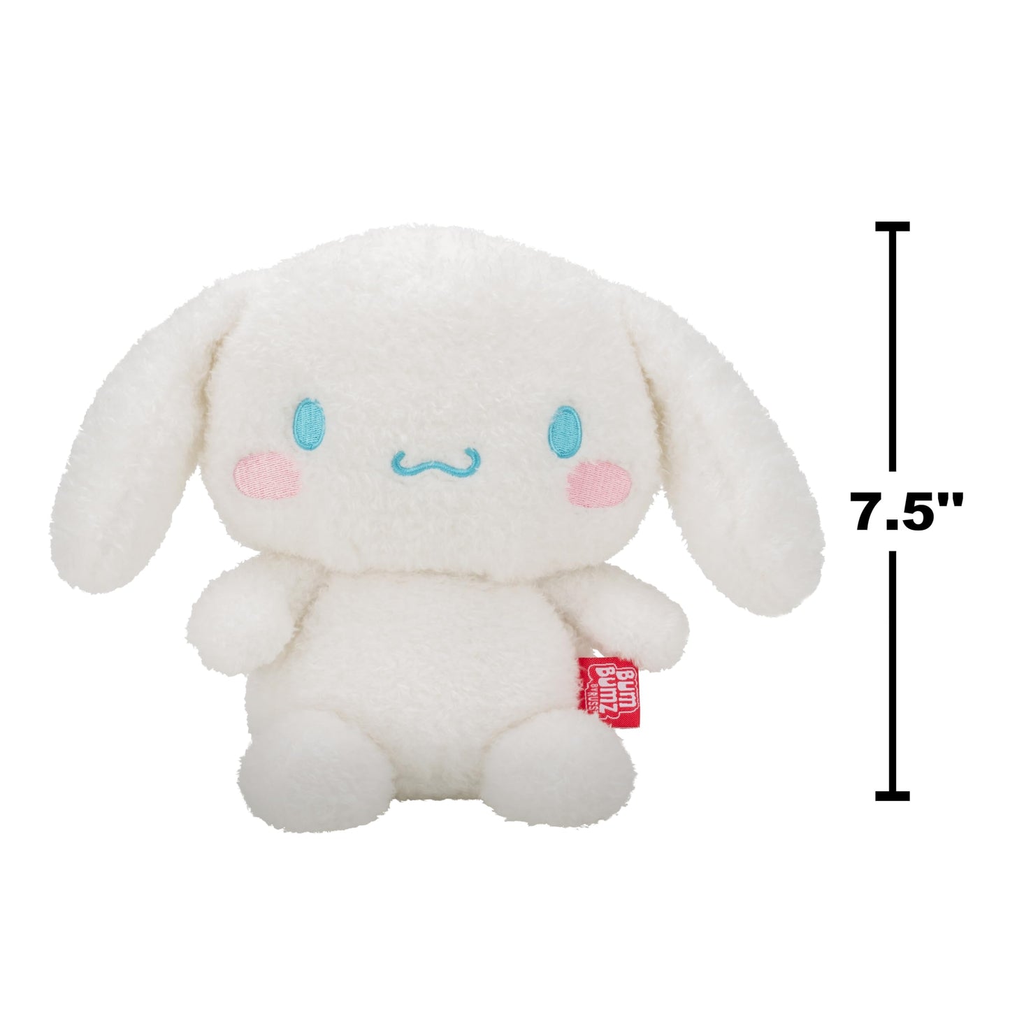 BumBumz 7.5-inch Hello Kitty and Friends Bumz - Classic Cinnamoroll Plush - Collectible Sanrio Toy - from The Makers of Original Squishmallows - Ages…
