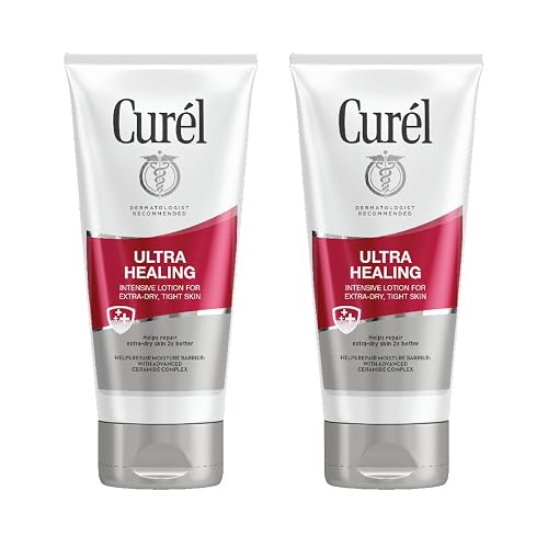 Curél Ultra Healing Body Lotion, Moisturizer for Extra Dry Skin, Body and Hand Lotion with Advanced Ceramide Complex and Hydrating Agents, 6 Ounce