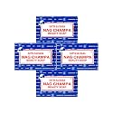 Satya Nag Champa: Sai Baba Natural Soap, Large, 150 g, 5 oz, 4 Piece