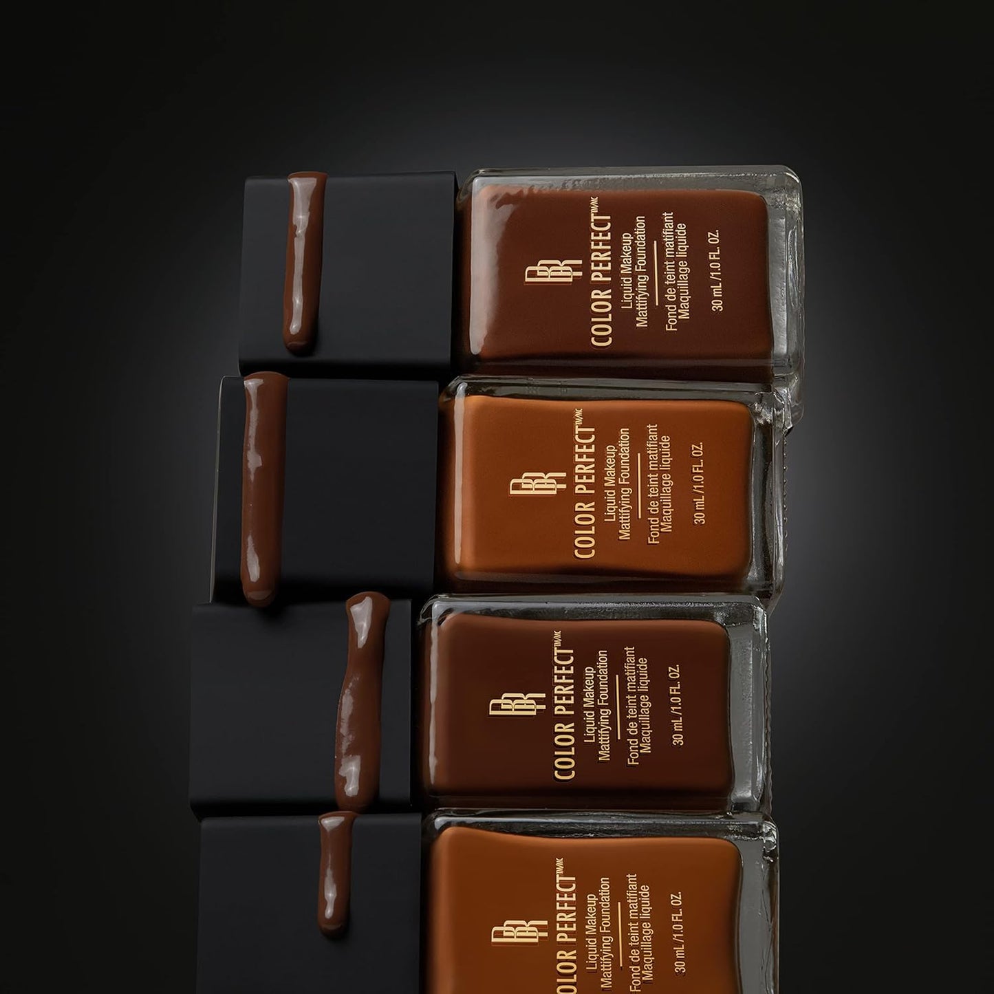 Black Radiance Color Perfect Liquid Full Coverage Foundation Makeup, Praline, 1 Ounce