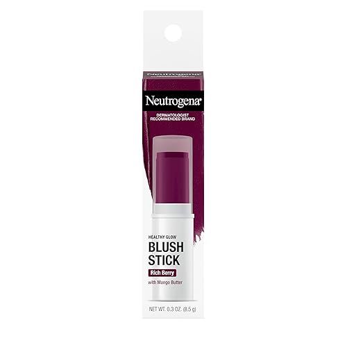 Neutrogena Healthy Glow Blush Stick, Easy to Use Lightweight Makeup, Ultra Creamy Cheek Color with Mango Butter Leaves Skin with a Natural Looking