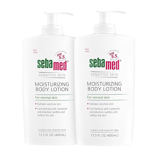 Sebamed Moisturizing Body Lotion for Normal and Sensitive Skin 13.50 Fl oz (400mL) with Pump Pack of 2