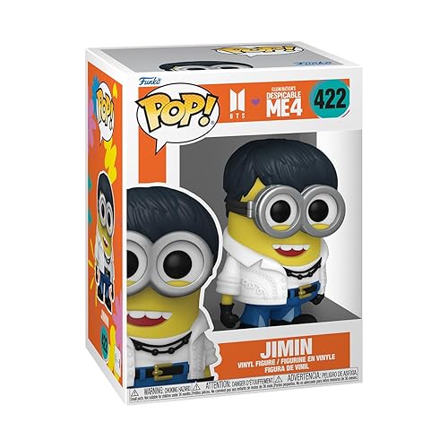Funko POP! Rocks: Minions X BTS - Jimin - BTS + Minions - Collectable Vinyl Figure - Gift Idea - Official Merchandise - for Kids & Adults - Movies…
