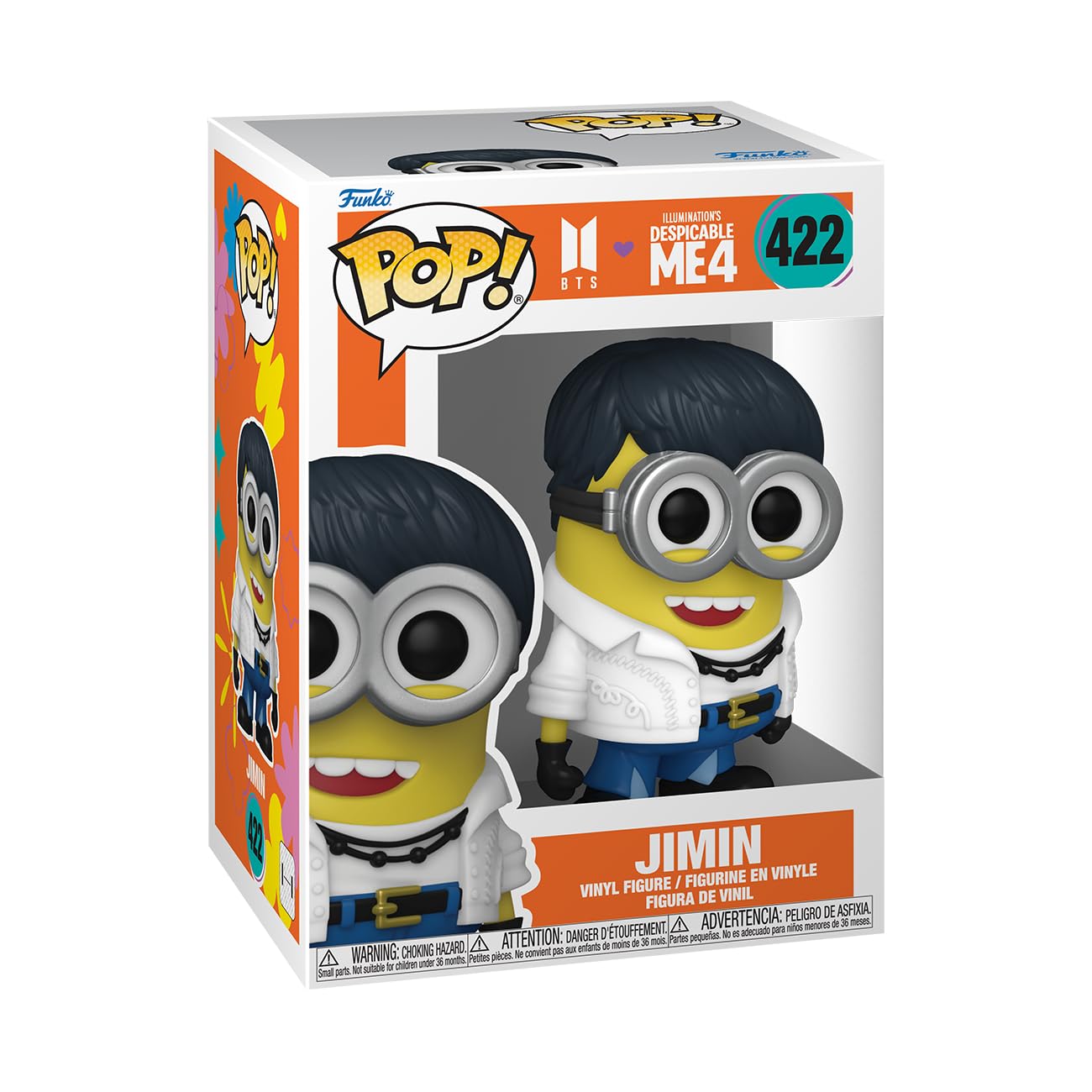 Funko POP! Rocks: Minions X BTS - Jimin - BTS + Minions - Collectable Vinyl Figure - Gift Idea - Official Merchandise - for Kids & Adults - Movies…