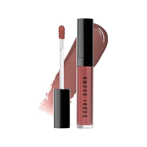 Bobbi Brown Crushed Oil-Infused Gloss | Hydrating, Non-Sticky, Tinted Lip Oil Gloss | High-Impact Shine & Comfortable Feel, 0.20 Fl Oz, Force