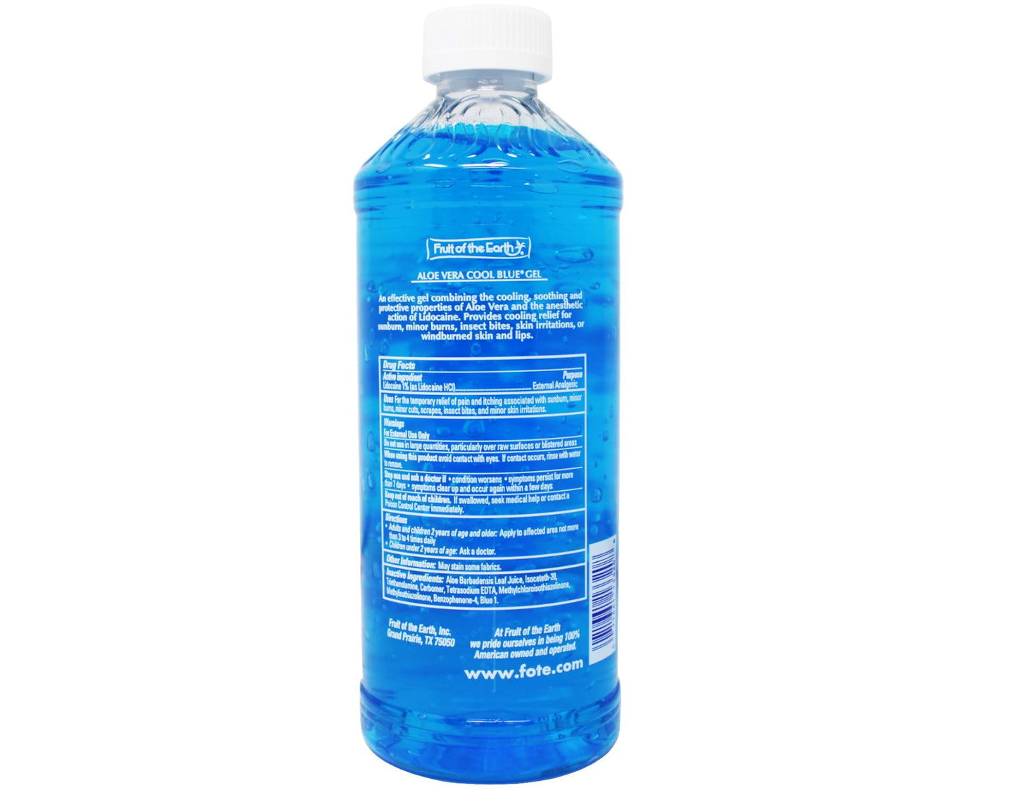 Fruit of the Earth | Aloe Vera Clear Gel | 20 oz