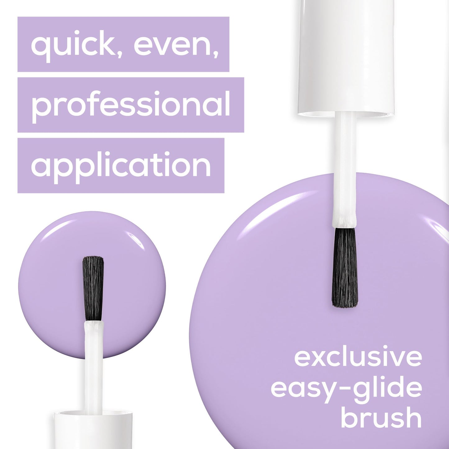 essie Salon-Quality Nail Polish, 8-Free Vegan, Lilac Purple, Lilacism, 0.46 fl oz