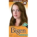 Bigen Powder Hair Color #46 Light Chestnut 0.21 Ounce (Pack of 3)