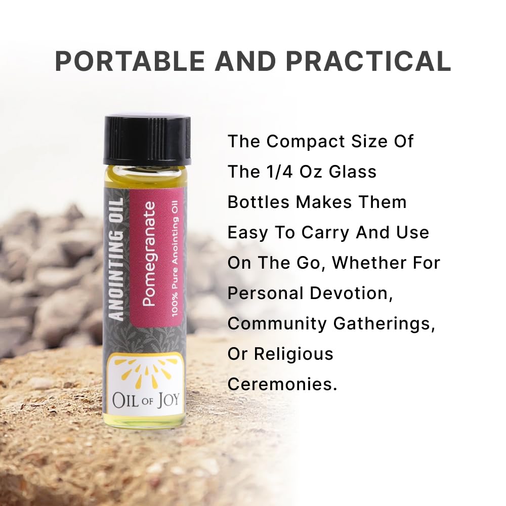 Anointing Oil for Prayers Pomegranate 6 Pack 1/4 oz