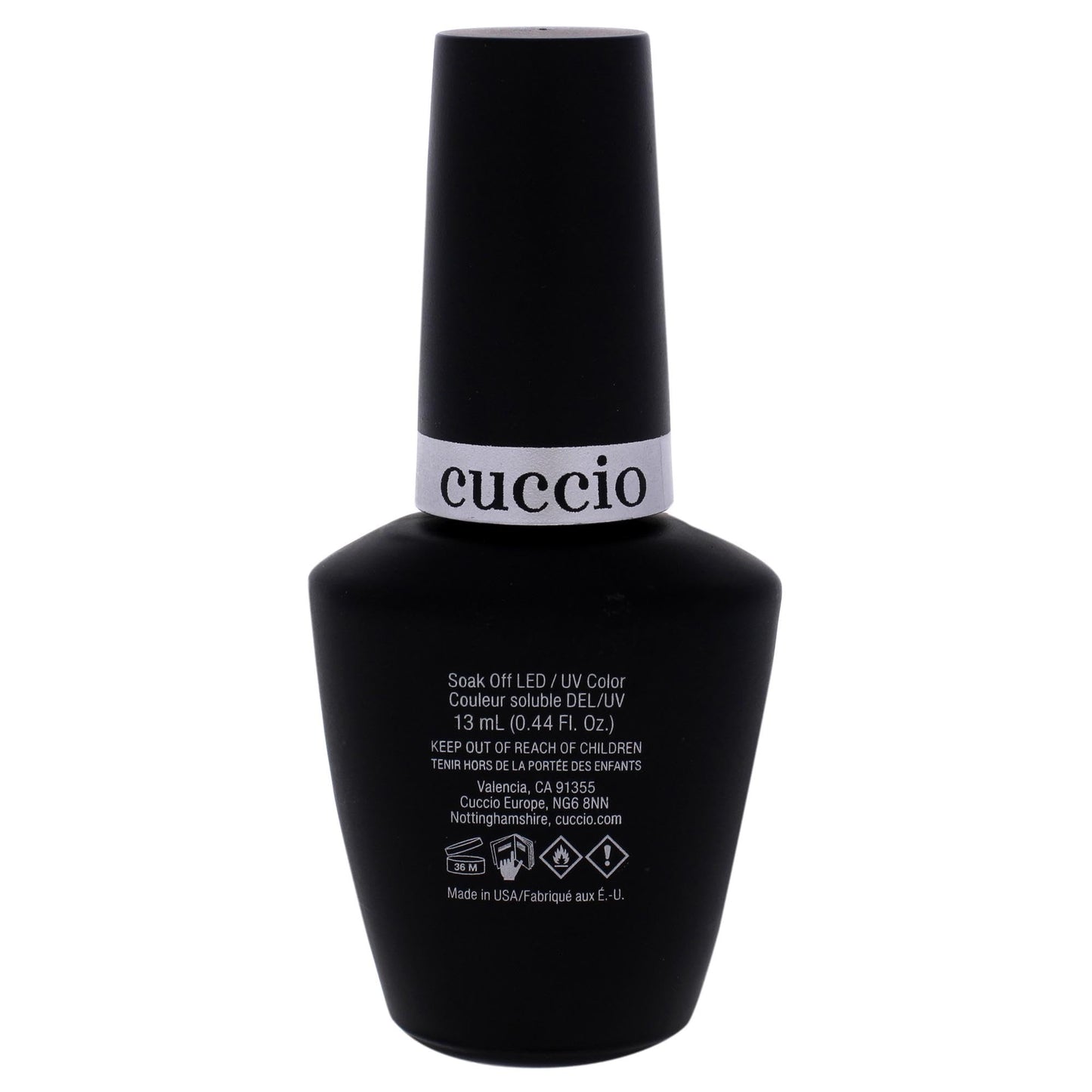 Cuccio Colour Veneer Nail Polish - Triple Pigmentation Technology - Polish Free Soak Off Gel - For Manicures And Pedicures - Full Coverage - Long