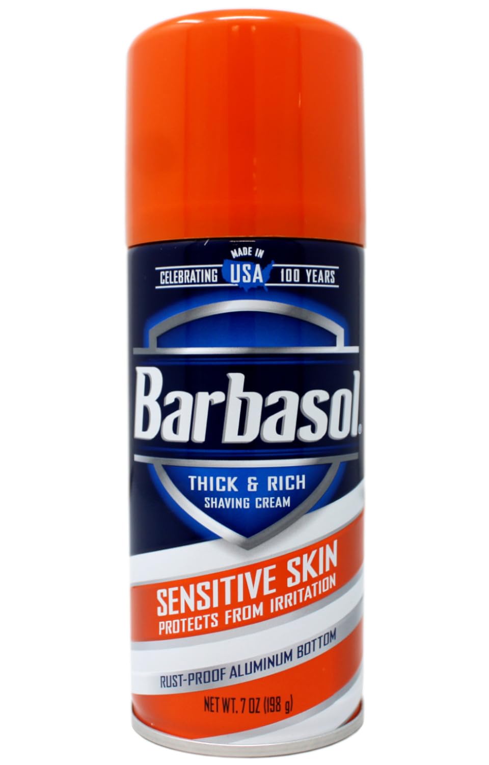 Barbasol Shave Cream 7 Ounce (Sensitive Skin, Pack of 3)