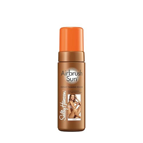 Sally Hansen Airbrush Sun Mousse, Dark, 5 Fluid Ounce