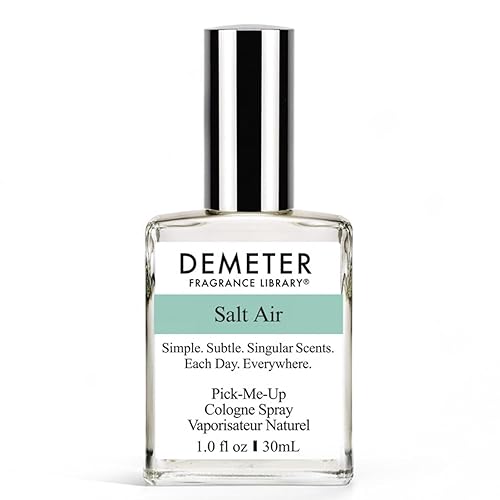 DEMETER Natural Perfume Spray Cologne for Women, Salt Air, 1 oz