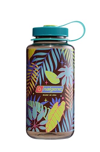 Nalgene 348861 Wide Mouth 32oz Woodsman Botanical Ferns/Seaside