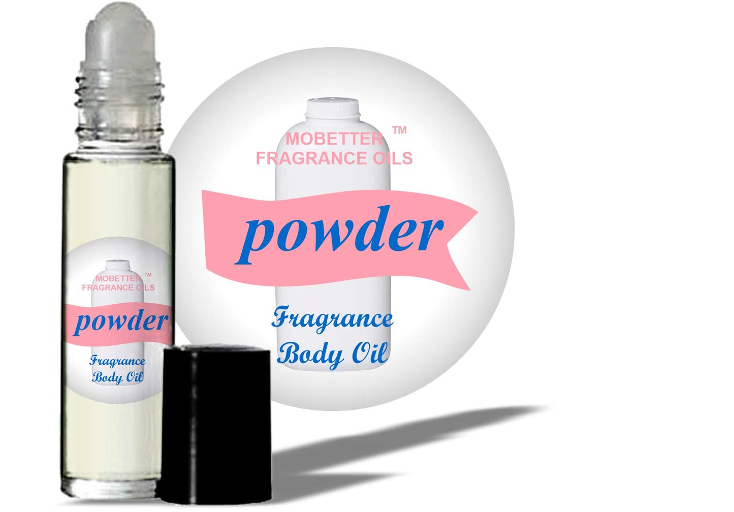 MOBETTER FRAGRANCE OILS Powder Fresh Scent Perfume Fragrance Body Oil Unisex Beauty and Personal Care MOBETTER FRAGRANCE OILS