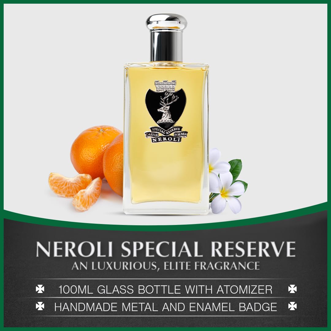 Castle Forbes KEIG Men's Cologne, 100ml | Fresh & Bold, Long-Lasting Citrus Scent w/Essential Oils | Paraben-Free, Cruelty-Free, Unapologetically
