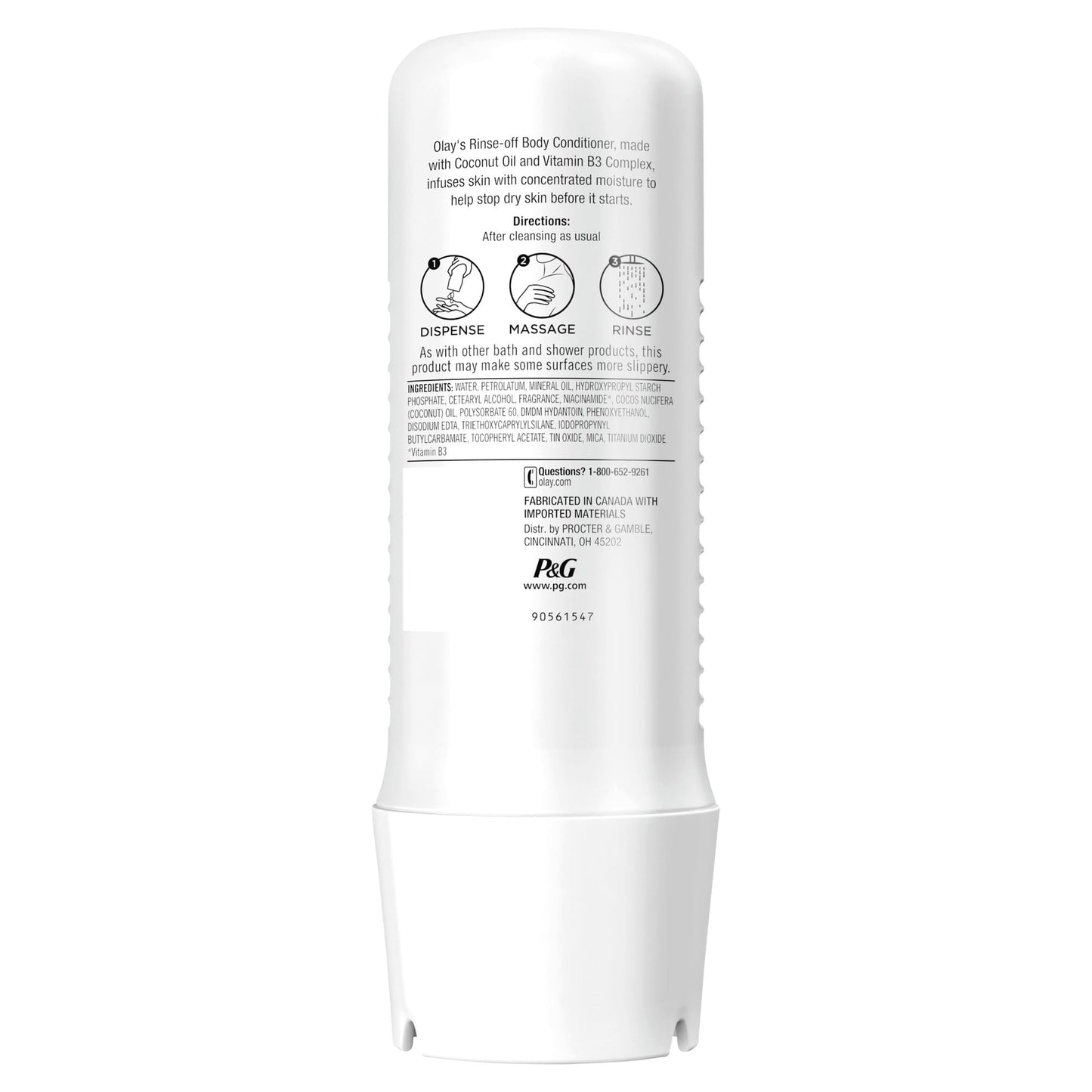 Olay Rinse-off Body Conditioner with Coconut Oil, 8 fl oz