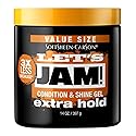 Lets Jam Condition & Shine Gel Extra Hold 14 Ounce Jar (414ml) (2 Pack)