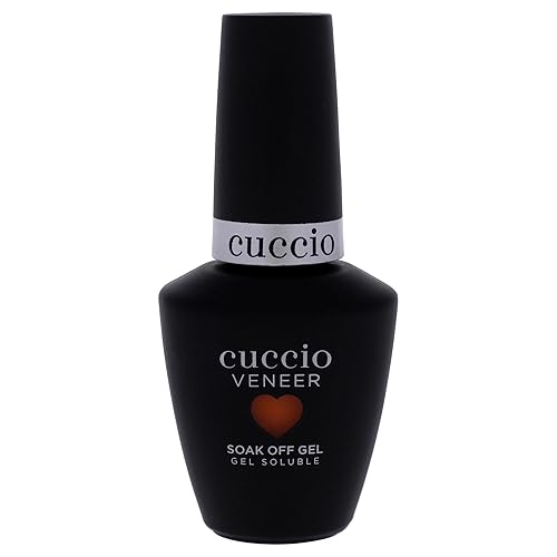Cuccio Colour Veneer Nail Polish - Triple Pigmentation Technology - Polish Free Soak Off Gel - For Manicures And Pedicures - Full Coverage - Long