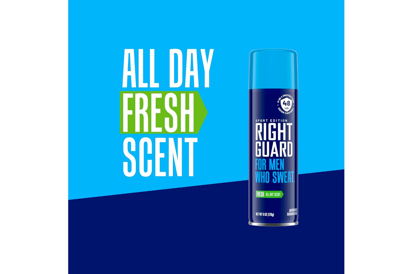 Right Guard Antiperspirant Spray, Sport Fresh 6 oz (Pack Of 4)