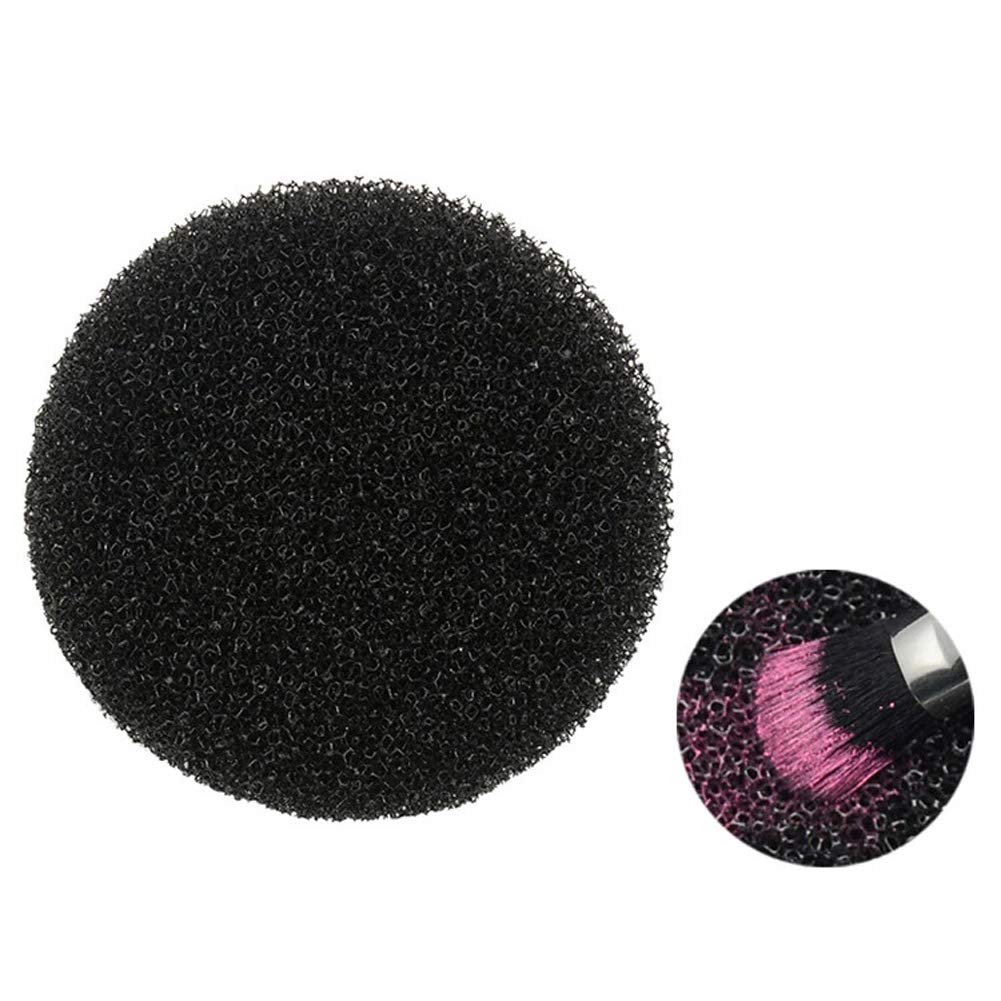1 Set Clean 2 in 1 Color Removal Sponge for Eye Shadow Blush Color Foundation Make-up Removals from Makeup Brush to Switch Color (1 Pack Removal