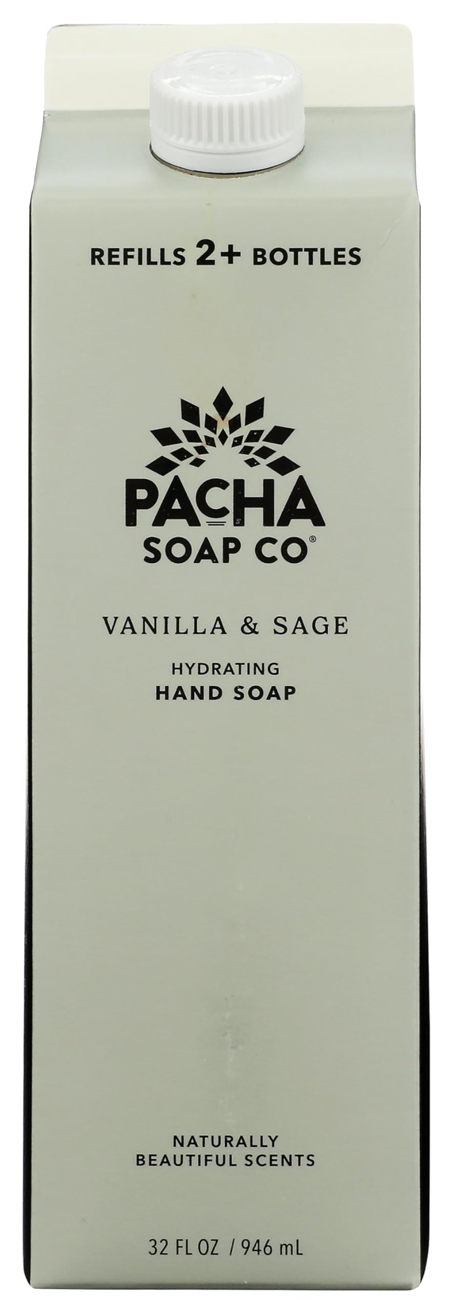 PACHA SOAP Vanilla & Sage Refill Hand Soap, 32 FZ