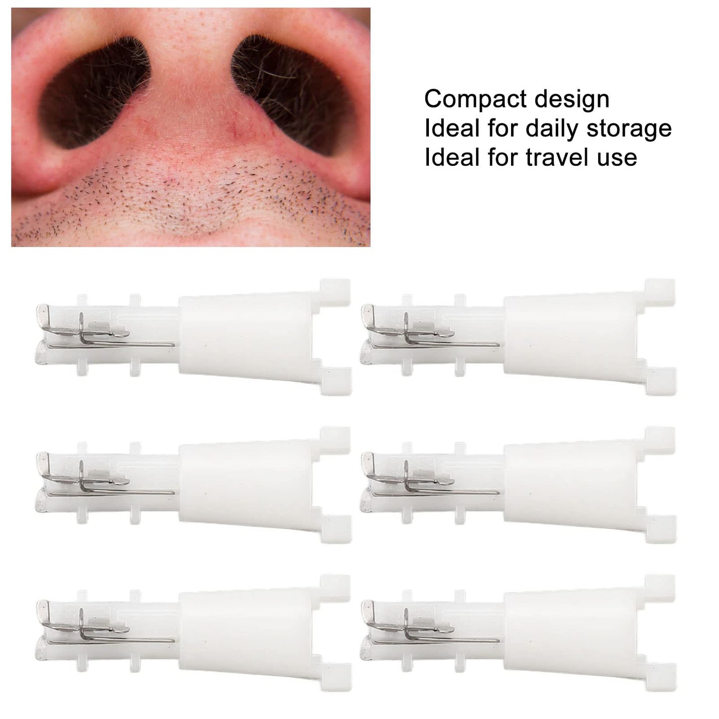 Sonew Nose Hair Cutter Replacement Head, 20-Pack, Lightweight and Portable for Trimming Nose Hairs Beauty and Personal Care Sonew