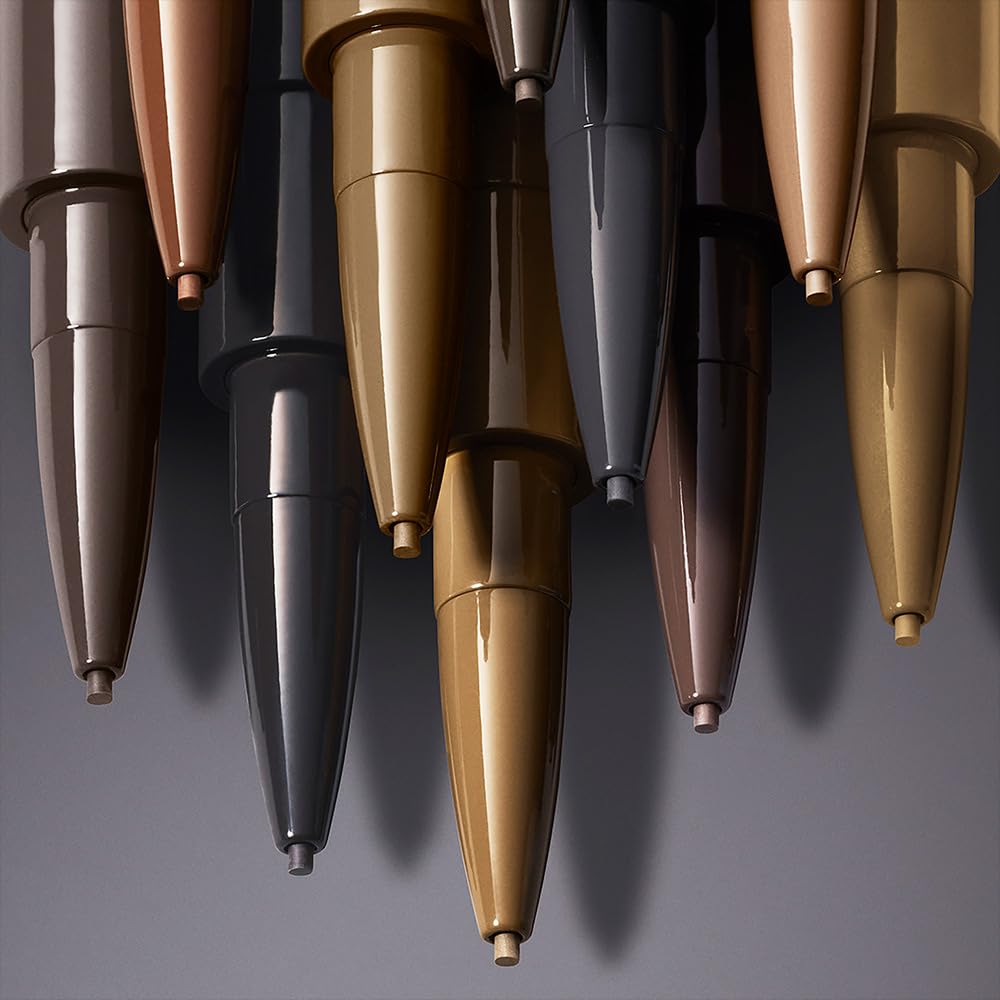 Estée Lauder BrowPerfect 3D All-In-One Styler with Eyebrow Gel, Pencil & Powder plus Spooled Brush, Blackened Brown