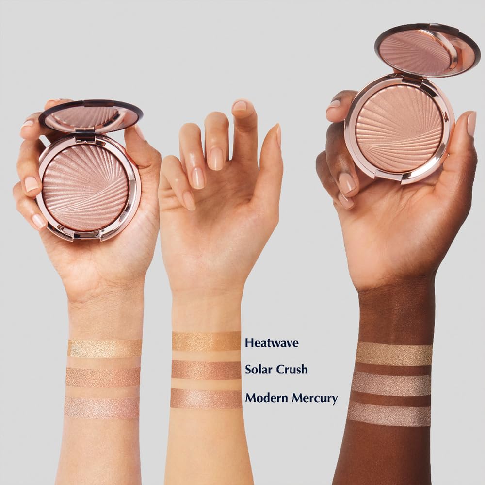 Estée Lauder Bronze Goddess Highlighting Powder Gelée Highlighter | Buildable & Radiant Glow, 0.31 Ounce, Modern Mercury