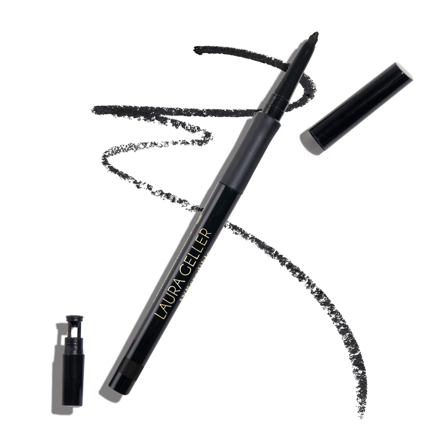 LAURA GELLER NEW YORK INKcredible Precision Gel Eyeliner - Blackbird - Waterproof - Retractable Eyeliner - Ultra-Thin Tip Beauty and Personal Care LAURA GELLER NEW YORK Default Title