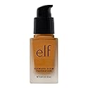 e.l.f. Flawless Satin Foundation, Lightweight & Medium Coverage, Semi-Matte Finish, Vegan & Cruelty-Free, Chai, 0.68 Fl Oz (20mL)