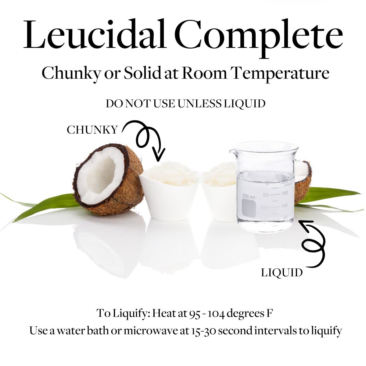 Skin Perfection Leucidal Liquid Complete - Alternative Preservative for Lotion Making with Radish Root Liquid & Coconut Extract - Leucidal Complete