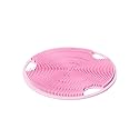 Boie USA Flat Body Scrubber - Soft Silicone-Like Exfoliating Shower Scrubber & Body Cleansing Brush - Stick-to-Wall Loofah Replacement - Antimicrobial